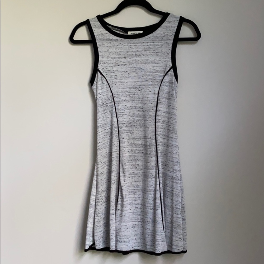Monteau Grey and Black sleeveless dress